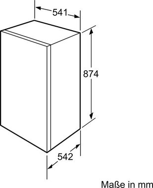 Constructa Einbaugefrierschrank CE521VSE0, 87,4 cm hoch, 54,1 cm breit
