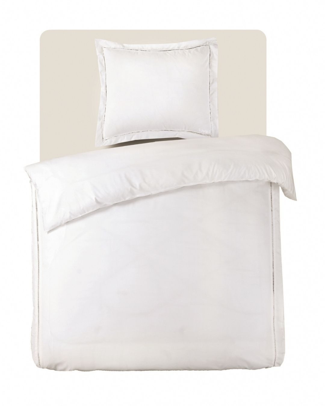 Kayori Bettwäsche Setana, Perkal (Bio-Baumwolle), 2 teilig, Hergestellt aus 100% reinem ägyptischen Baumwollperkal™.