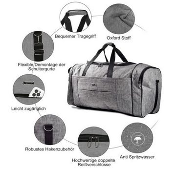 LOFTY Sporttasche Reisetasche, Badetasche, Fitnesstasche, Weekender, Freizeittasche, Arbeitstasche, Badetasche, Herrengeschenk