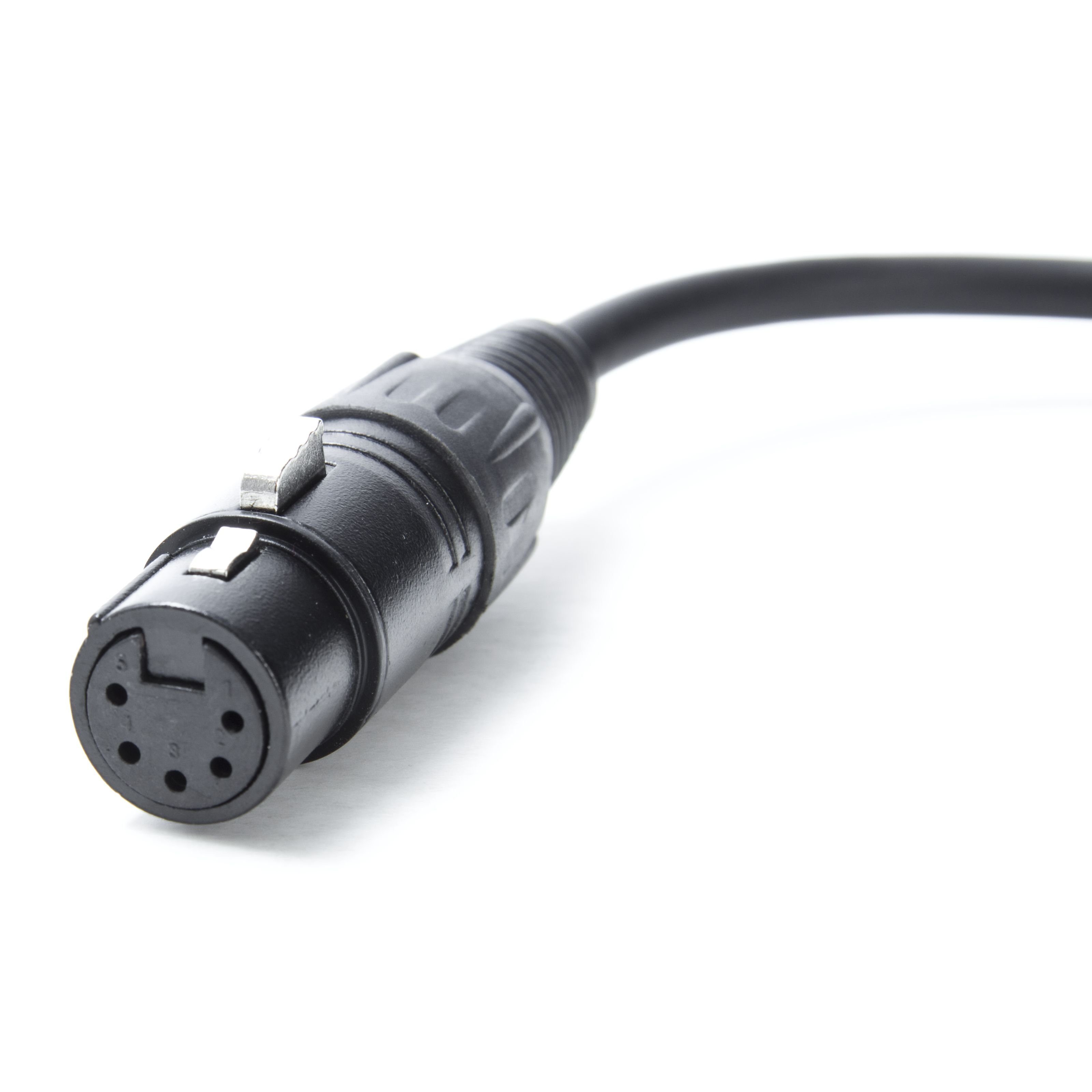 Thumbnail - lightmaXX Lampen-Verbindungskabel, DMX Adapter Kabel, XLR 5 Pol Female zu 3 Pol Male, Datenübertragung