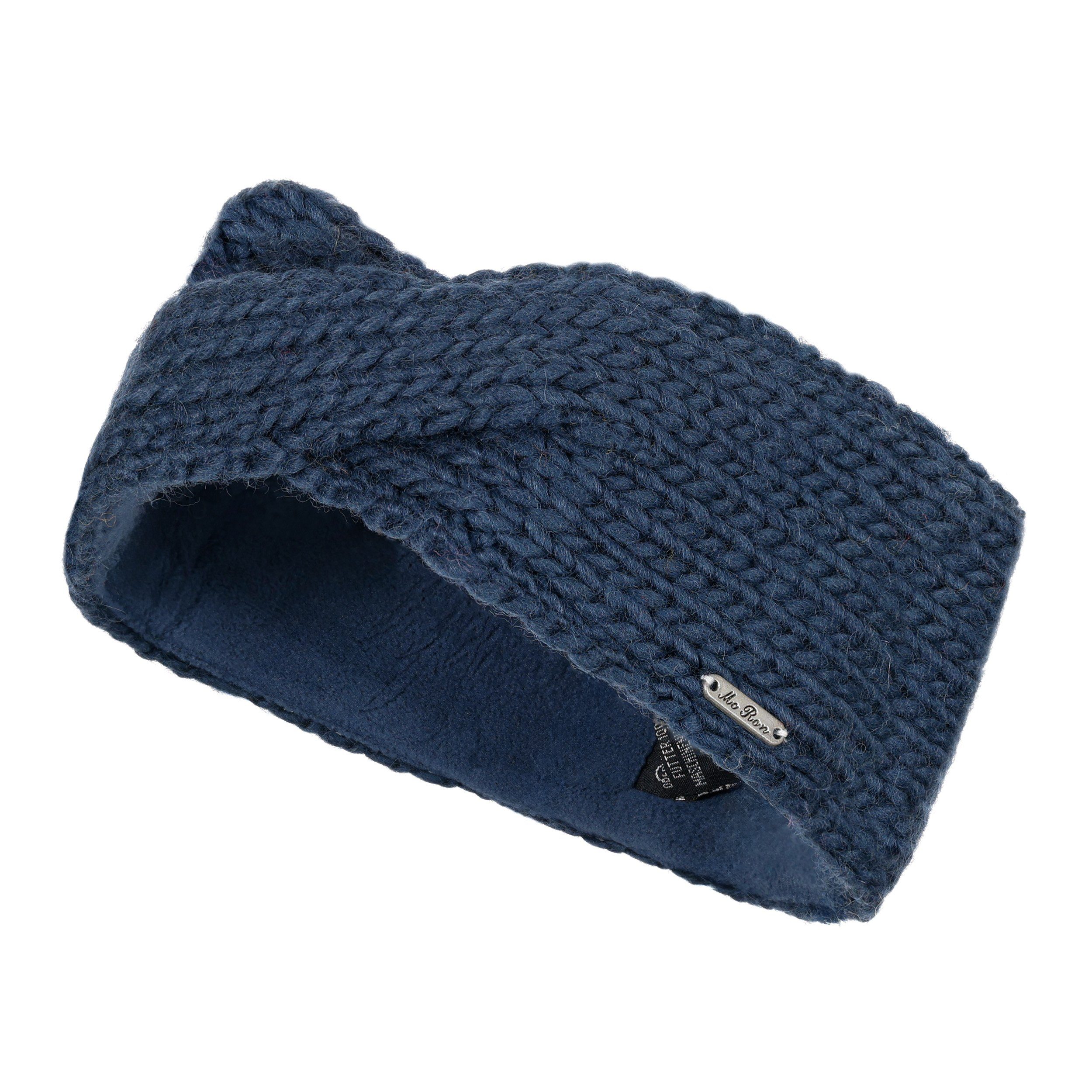 McRon Stirnband Modell Sarala im Twist, mit Fleece gefüttert