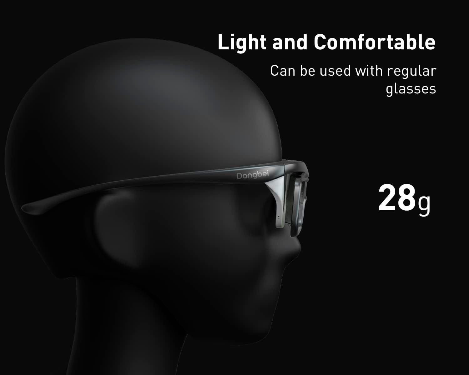 Dangbei 3D-Brille Wiederaufladbare 3D mit DLP-Link – Bild 4 von 5