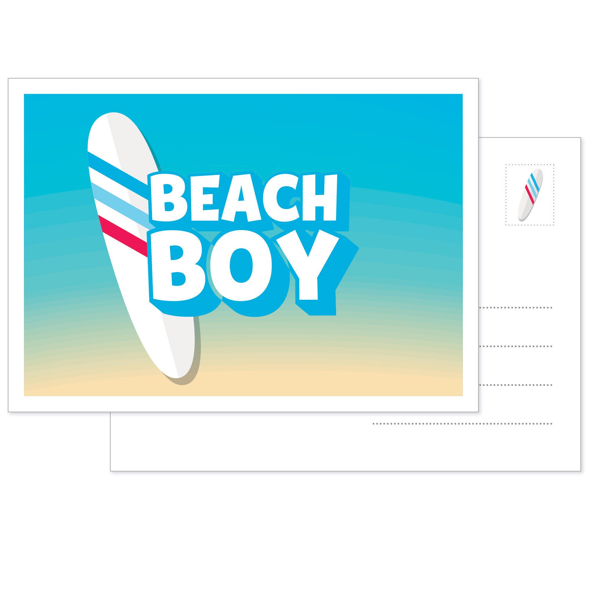 Postkarte Postkarte Beach Boy