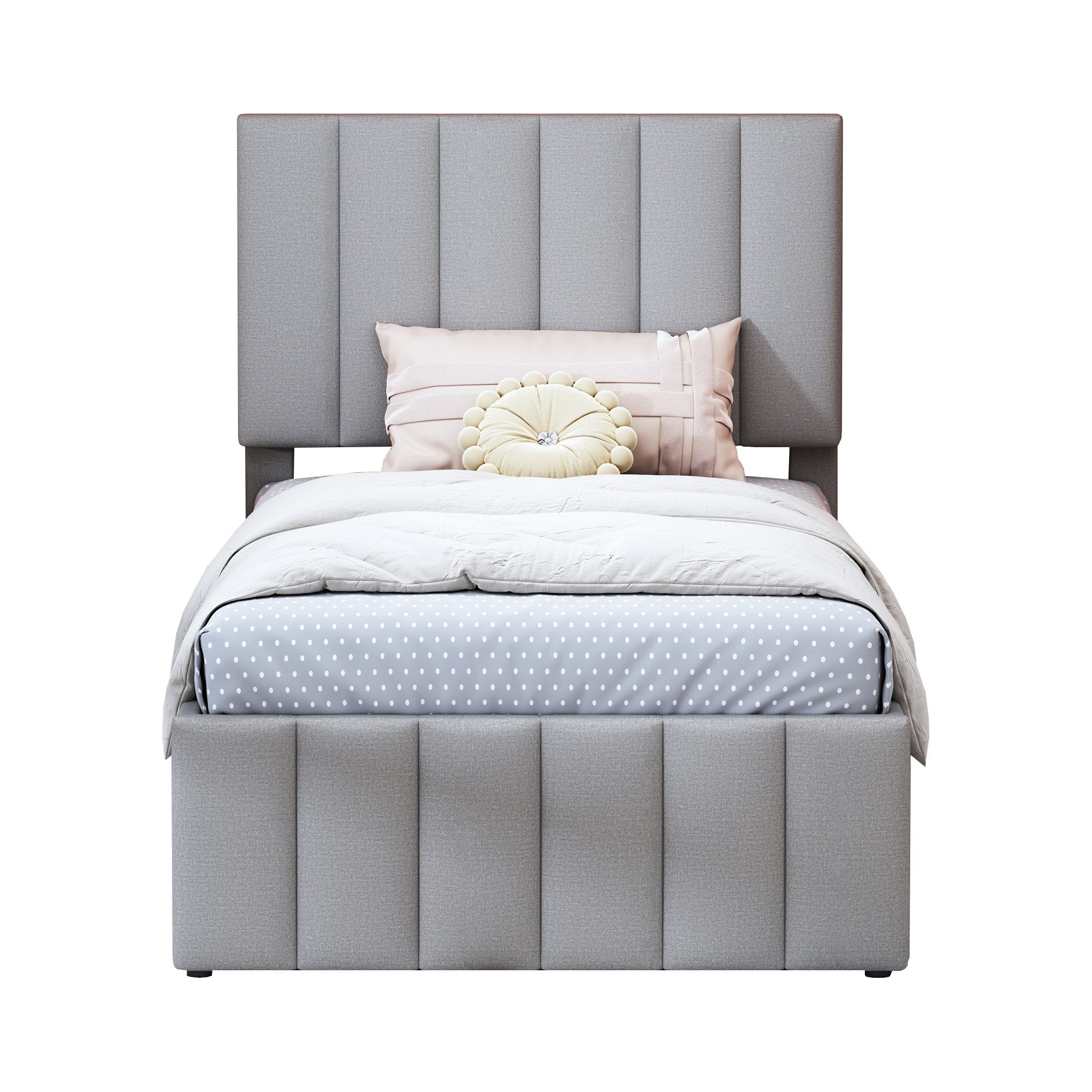 OKWISH Polsterbett mit Rollbett und Stauraumschubladen, günstig online kaufen