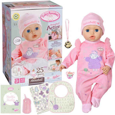 Baby Annabell Babypuppe Interactive Annabell 43 cm