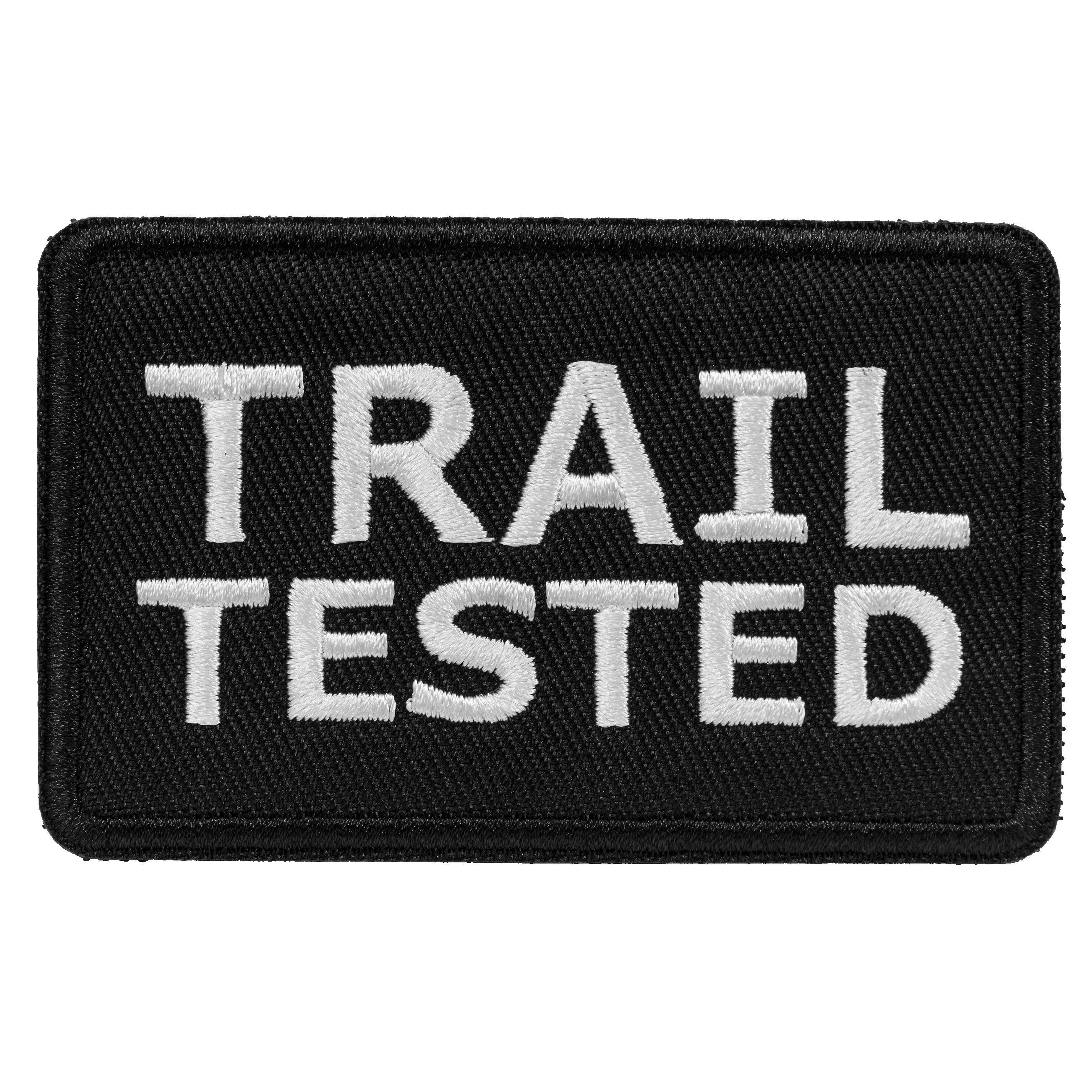 SCHNORR Aufnäher Klett-Patch 80 x 50 mm TRAIL TESTED, TRAIL_TESTED, TRAIL_TESTED
