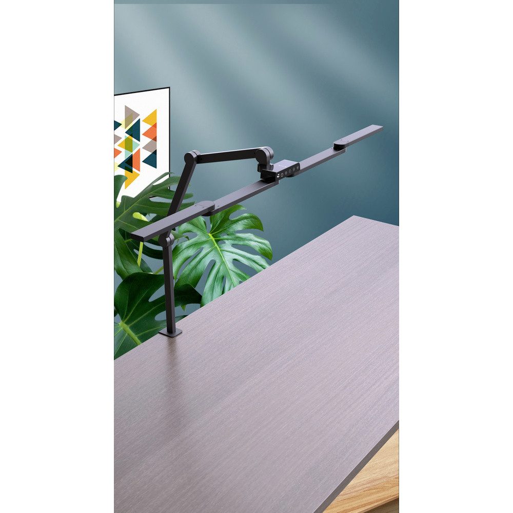 Renkforce Klemmleuchte Renkforce RF-6332582 LED-Klemmleuchte LED Schwarz