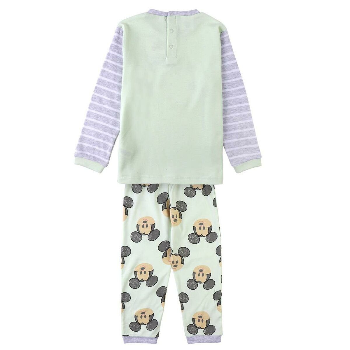 Mickey Schlafanzug Micke Kinder Disney Langarm Monate 18 Nachtwäsche 2 Pyjama Mouse Teiler Pyjama