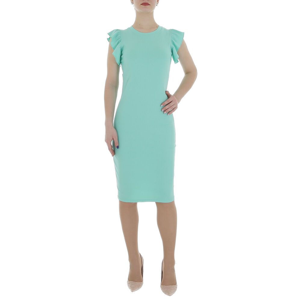 Ital-Design Sommerkleid Damen Freizeit (86164471) Rüschen günstig online kaufen