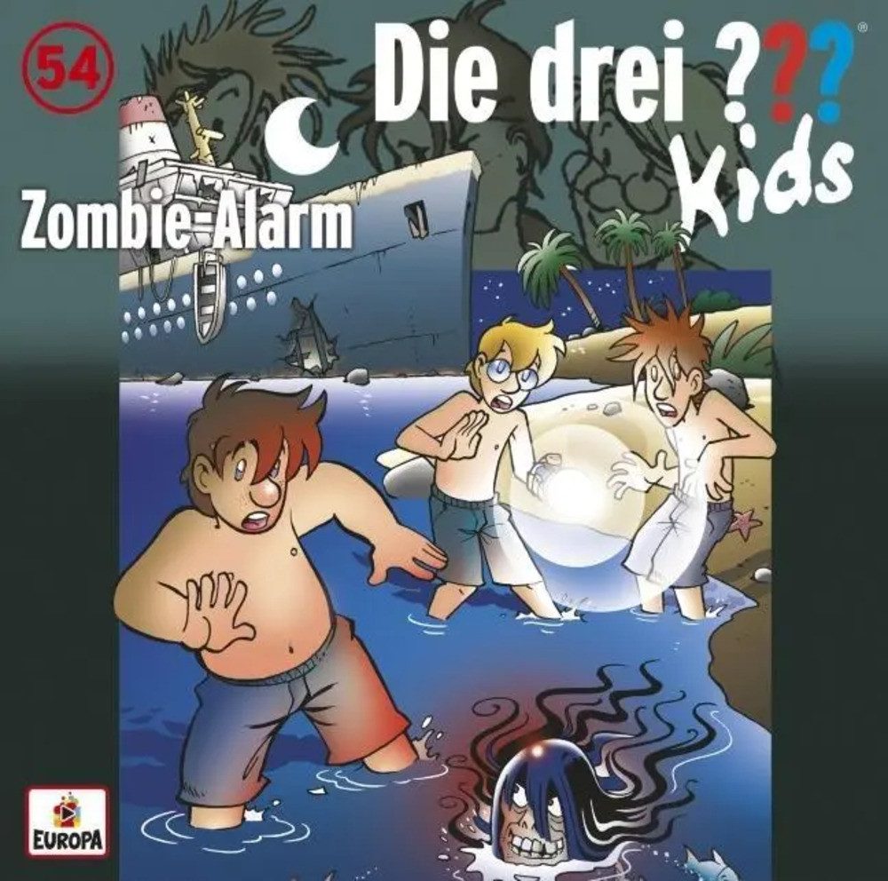 Hörspiel Die drei ??? Kids 54. Zombie-Alarm (drei Fragezeichen) CD