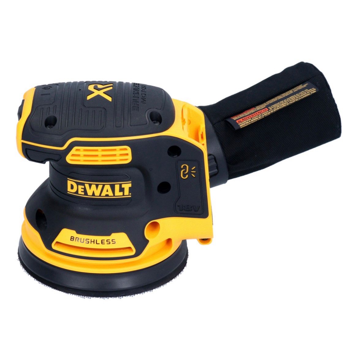DeWalt Akku-Exzenterschleifer DCW 210 P2 Akku Exzenterschleifer 18 V 125 mm Brushless + 2x Akku 5,0