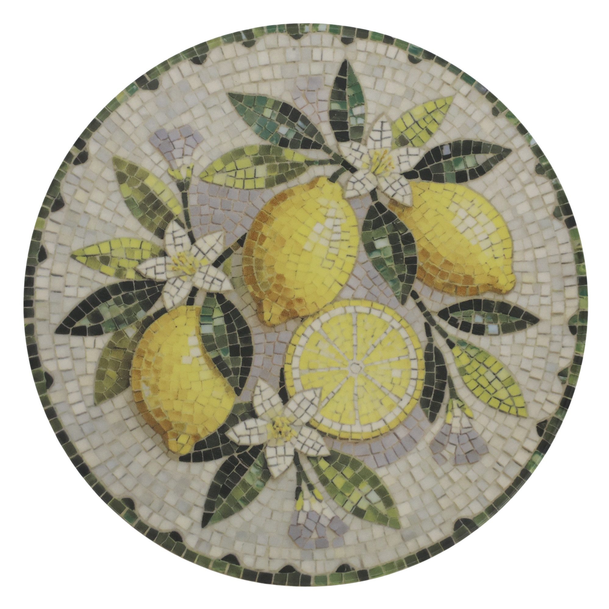 Chic Antique Teller Chic Antique - Teller Kuchenteller D 21cm Keramik Mosaikoptik
