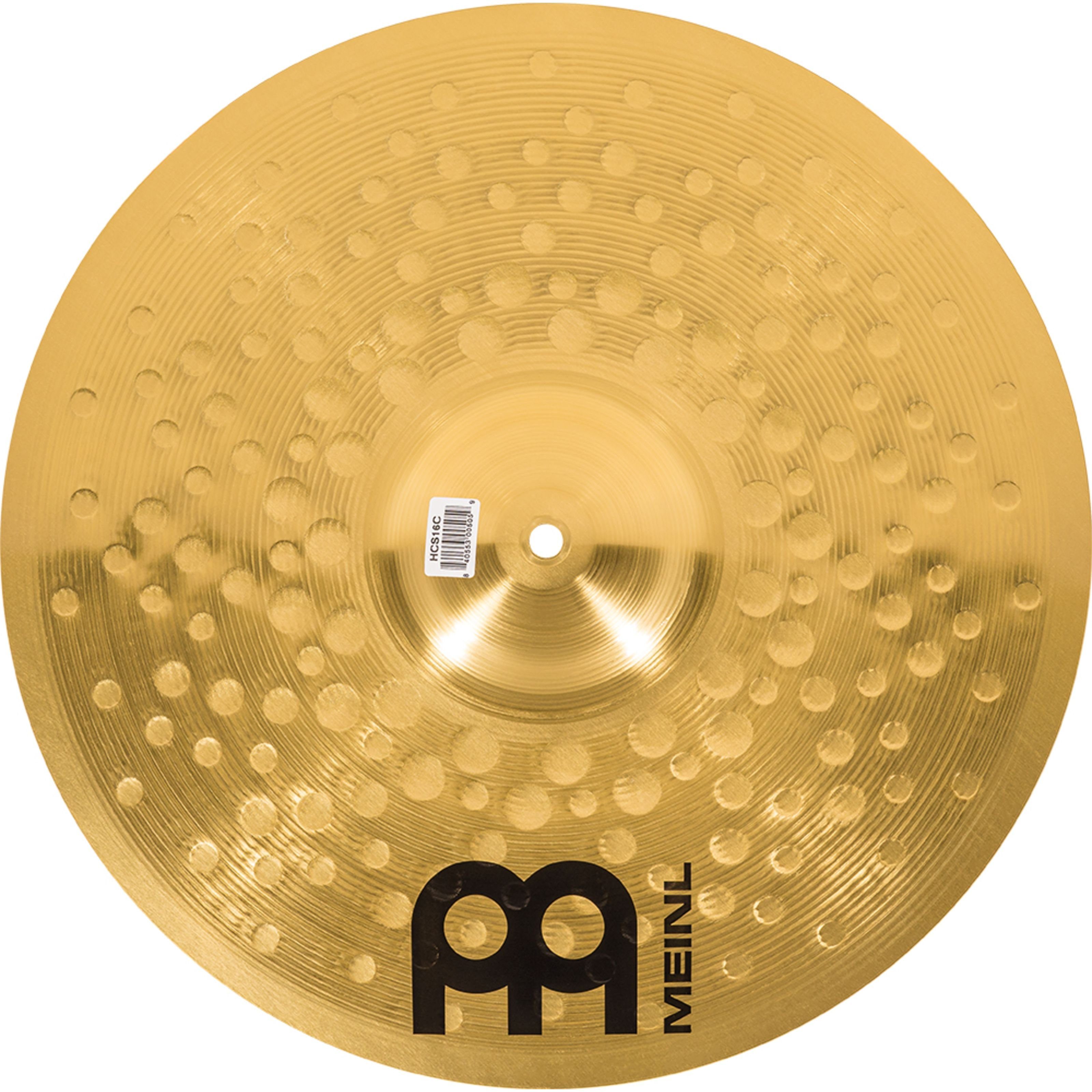 Meinl Percussion Becken,HCS Crash 16" HCS16C, Cymbals, Crash Becken, HCS Crash 16", HCS16C - Crash Becken