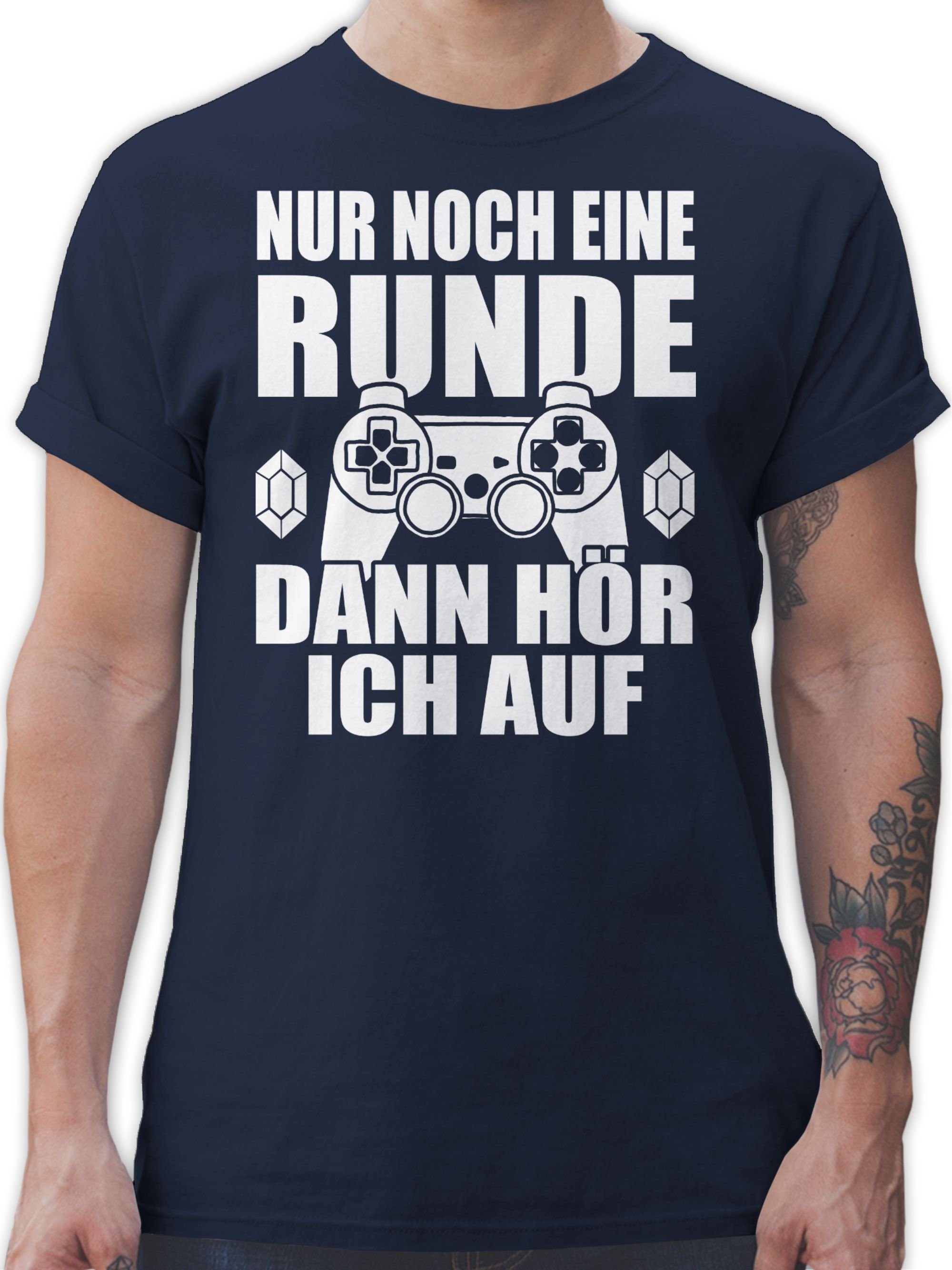 T-Shirt Nur noch eine Runde dann hör ich auf