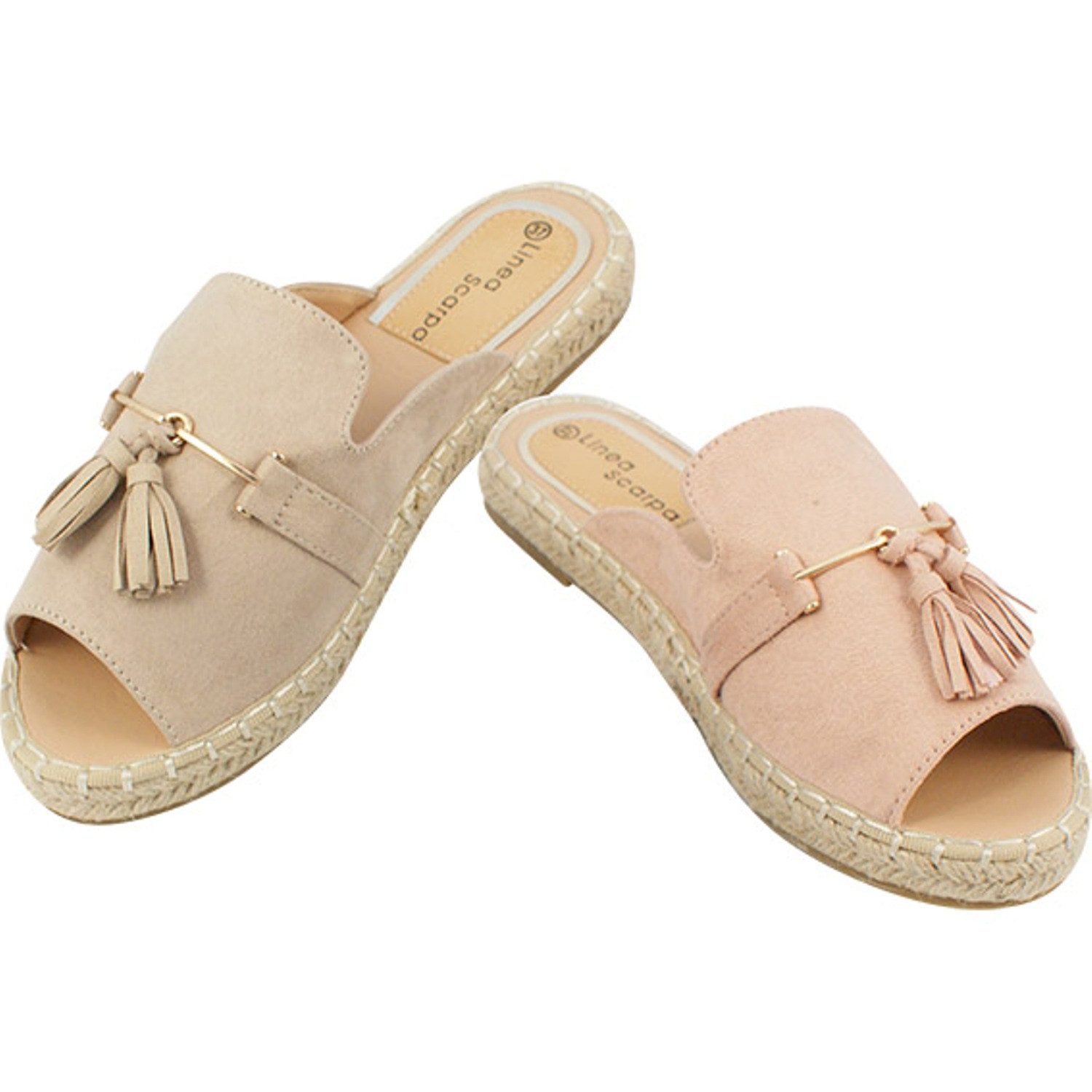 Linea Scarpa Damen Clogs Pantoletten Ancona Sandaletten Pantolette