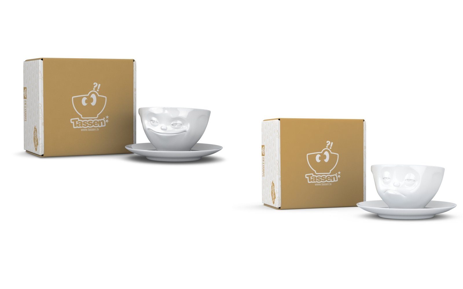 FIFTYEIGHT PRODUCTS Tasse Tassen-Set 2-tlg. - jeweils 200 ml, 1-tlg.