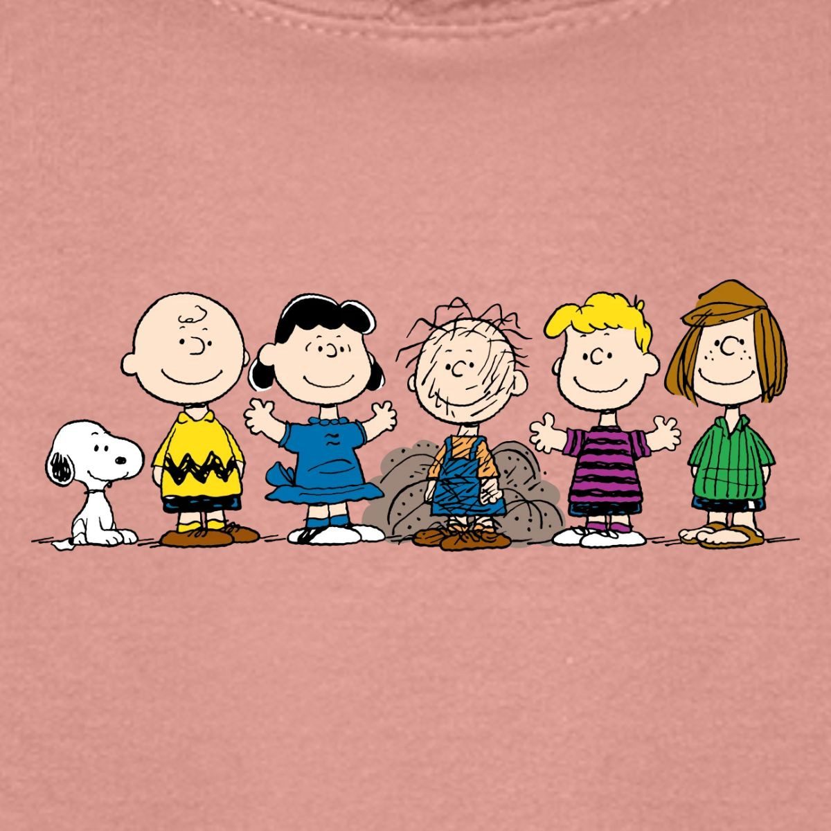 Spreadshirt Hoodie Peanuts Snoopy Und Seine Freunde Teenager Hoodie (1-tlg)