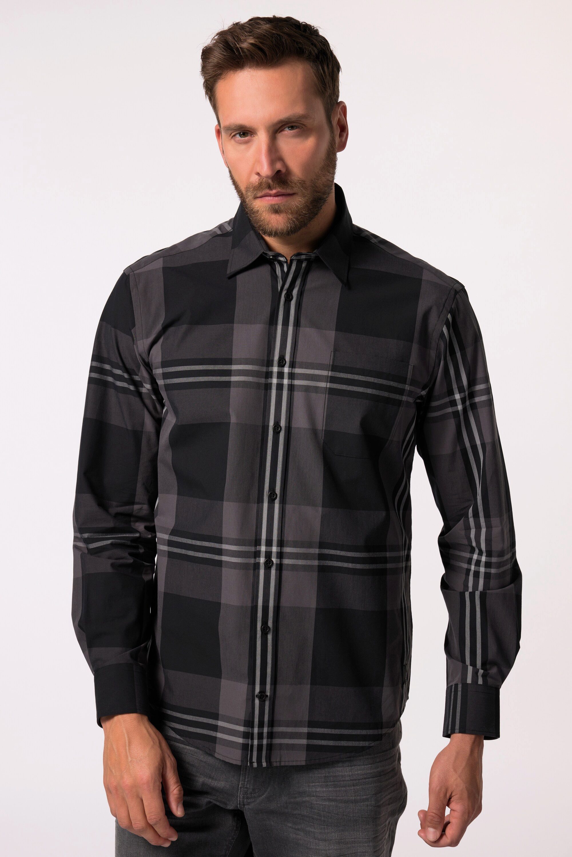 JP1880 Businesshemd JP 1880 Karohemd Langarm günstig online kaufen