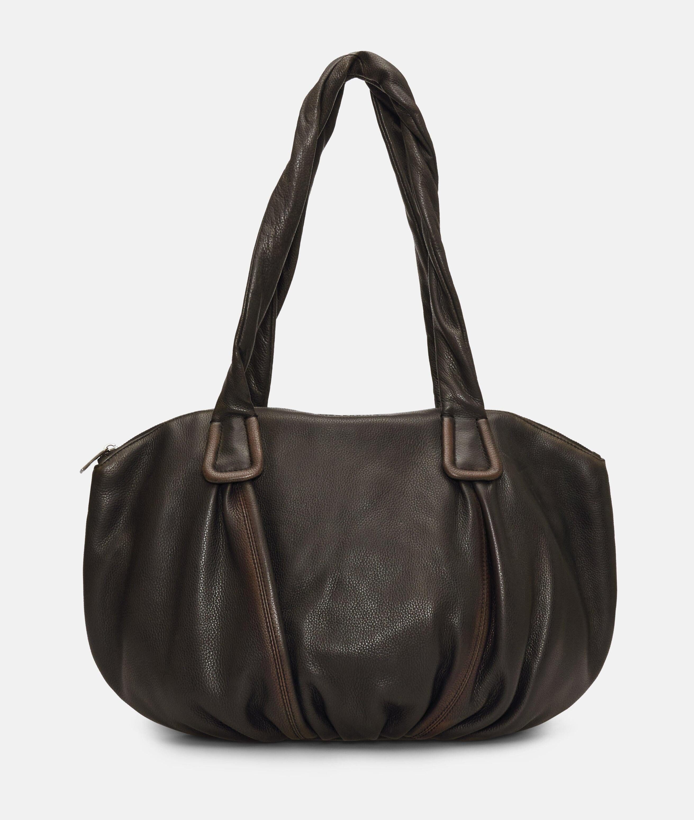 Liebeskind Berlin Shopper Archive Lucy Shopper M, Geräumige Tasche aus Rindsleder mit Vintage-Effekt