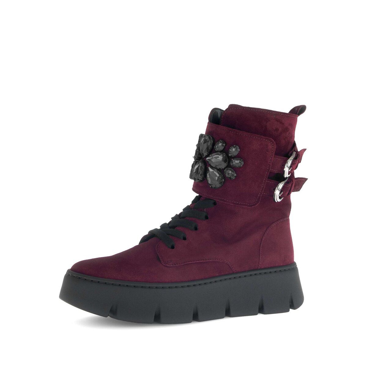 Gabor Schnürstiefelette Rauleder Schnürstiefelette