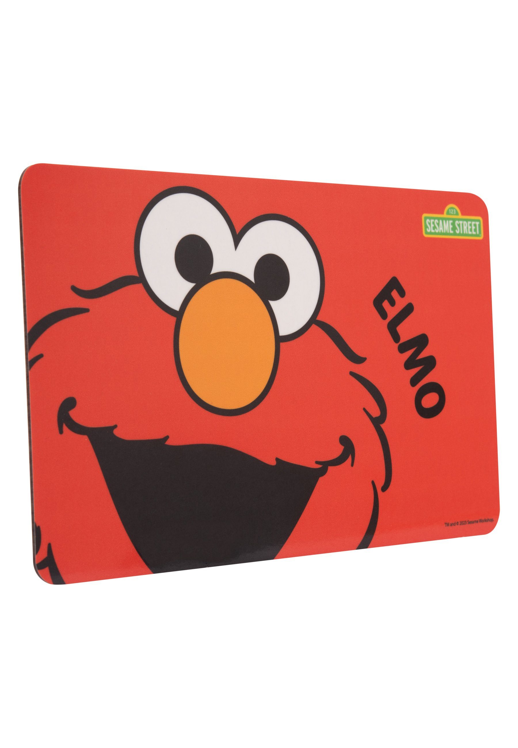 United Elmo, Frühstücksbrett - Labels® Resopal Frühstücksbrettchen Sesamtstraße