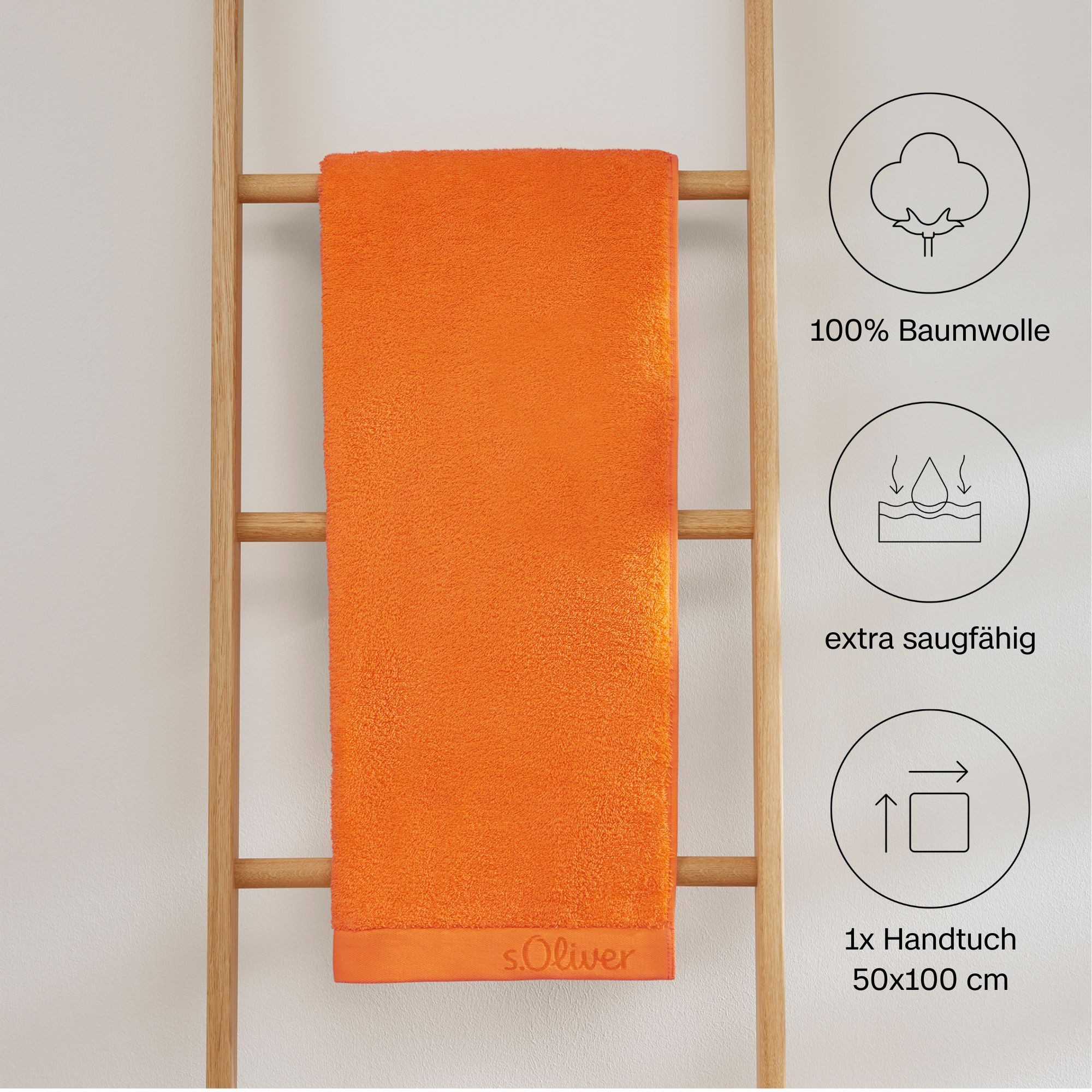 s.Oliver Handtuch s.Oliver, Premium Qualität, 600 günstig online kaufen