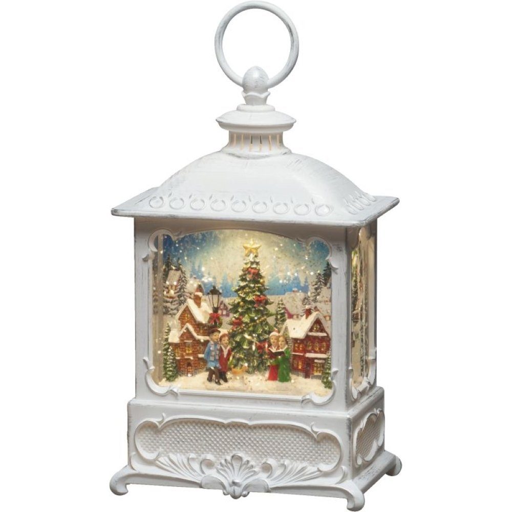 KONSTSMIDE LED Laterne Weihnachtsmarkt - LED Wasserlaterne - weiß günstig online kaufen