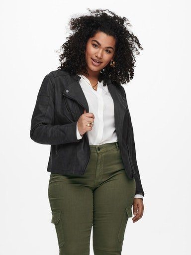 ONLY CARMAKOMA Lederimitatjacke CARAVANA FAUX LEATHER günstig online kaufen