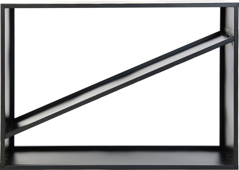 WESTMANN Kaminholzregal, BxTxH:35x115x80 cm, mit beschichtetem Stahlrahmen,  Kaminholz ordentlich aufstapeln & effektiv trocknen