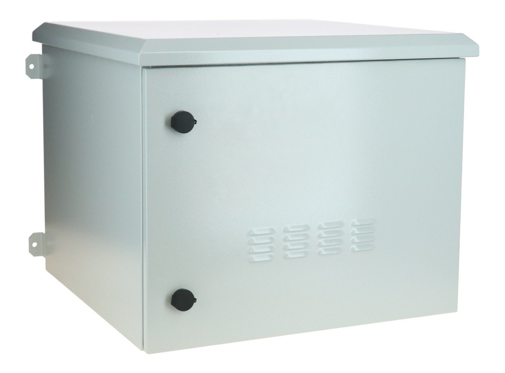 DSIT Serverschrank 9 HE 19” Outdoor Serverschrank zur Wandmontage IP55 - 600 x 600 x, Stahlblech, Weiß