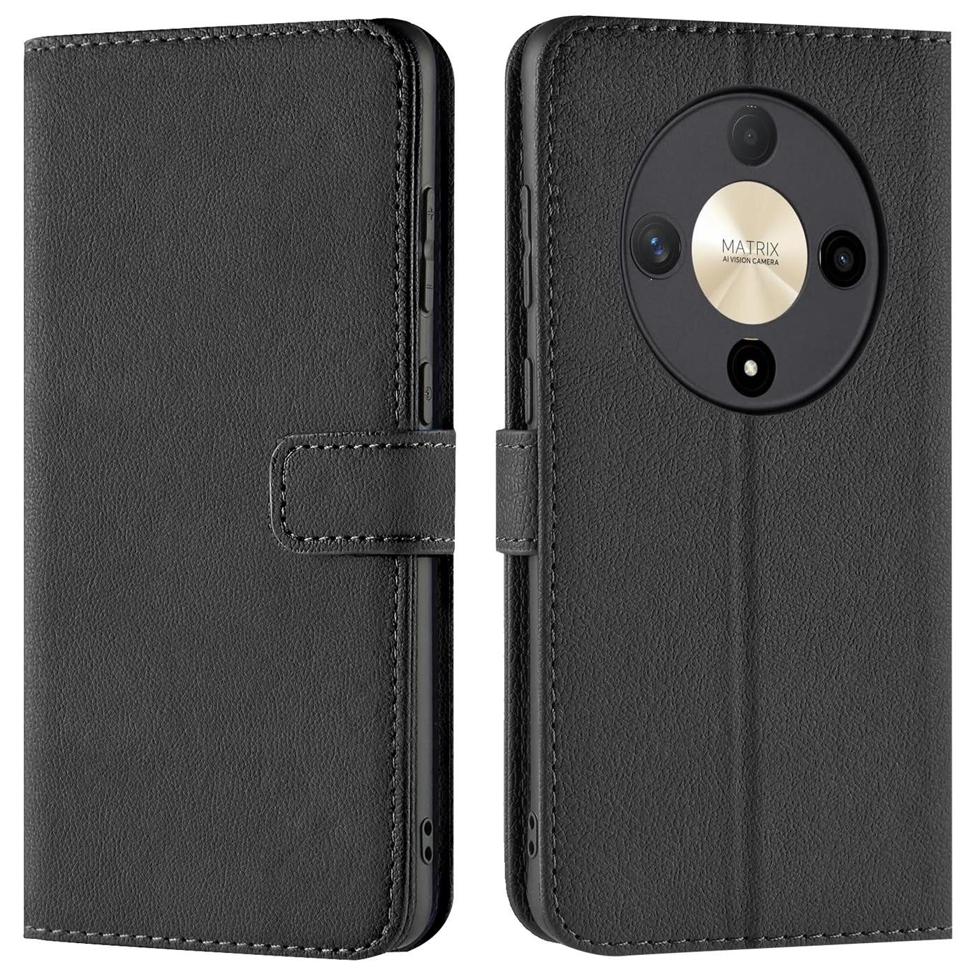 CoolGadget Handyhülle Book Case Handy Tasche für Honor Magic 6 Lite 6,78 Zoll, Hülle Klapphülle Flip Cover für Honor Magic6 Lite Schutzhülle stoßfest
