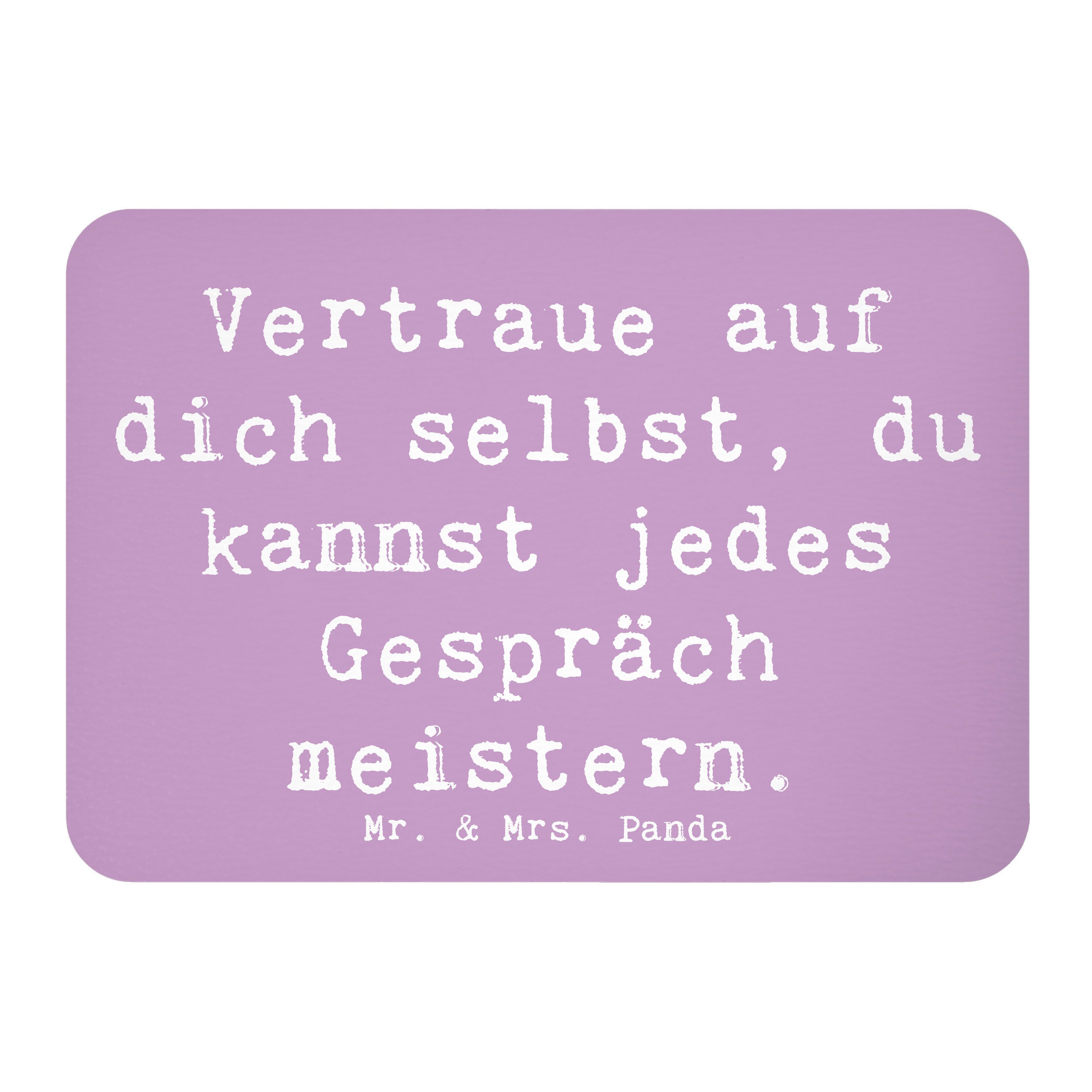 Magnet Spruch Ein schwieriges Gespräch führen - Lavendeltraum - Geschenk, Se
