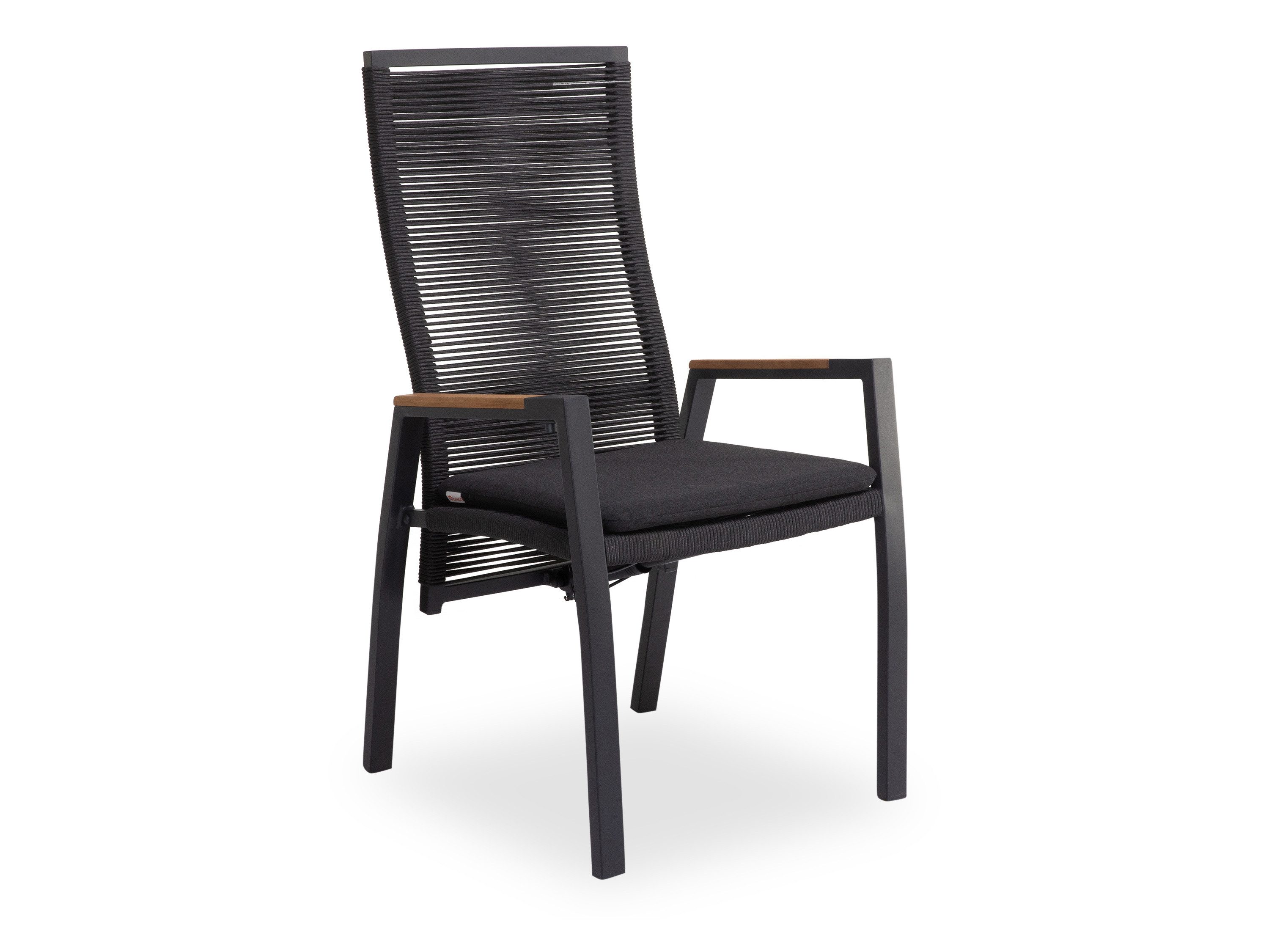 casa NOVA Gartenstuhl casa NOVA Gartenstuhl KUMASO BHT 63x107x57 cm grau Stapelstuhl