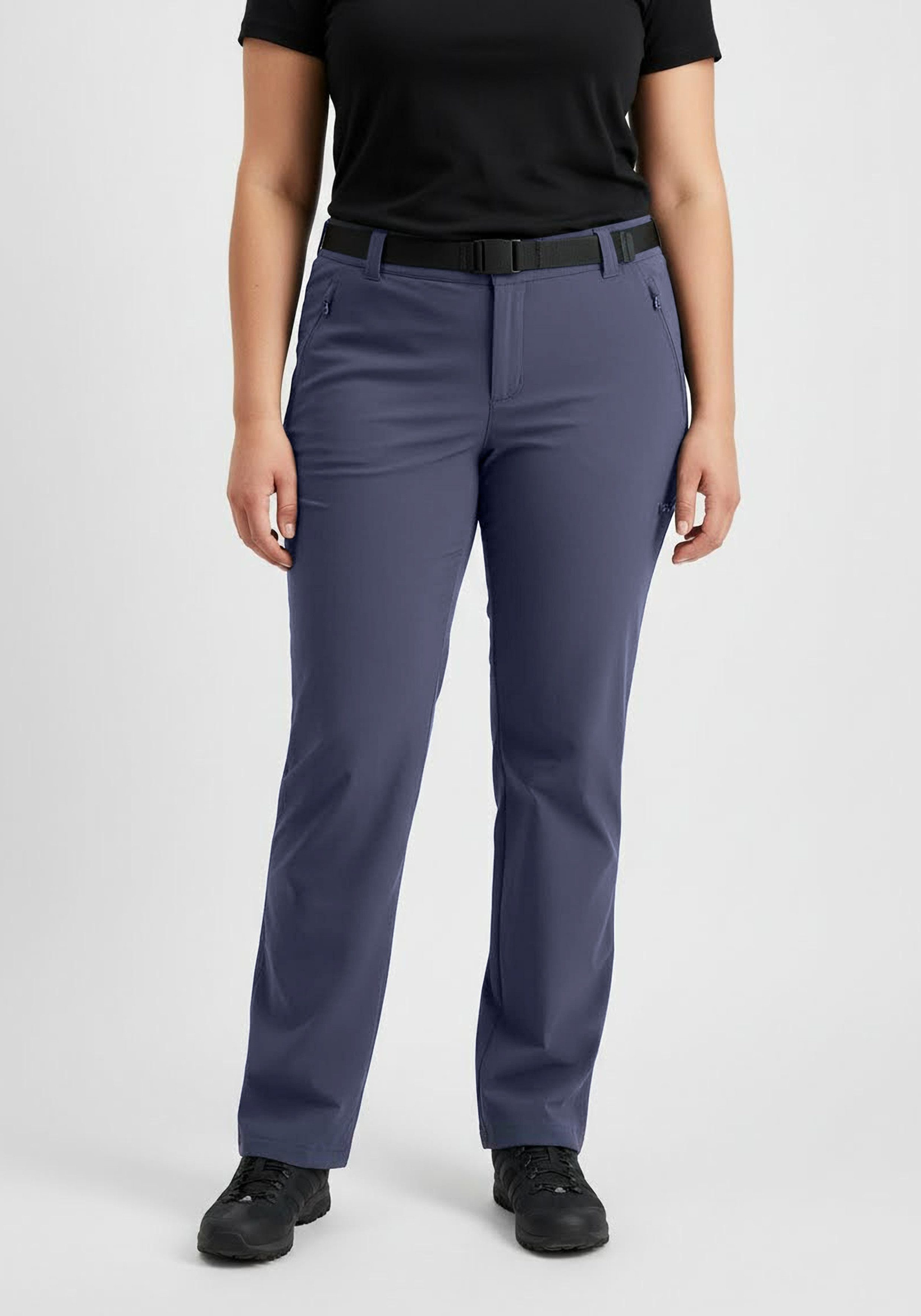 Maier Sports Outdoorhose DA-HOSE LINING EL. LULAKA WINTER Auch in Kurzgrößen, schnelltrocknend