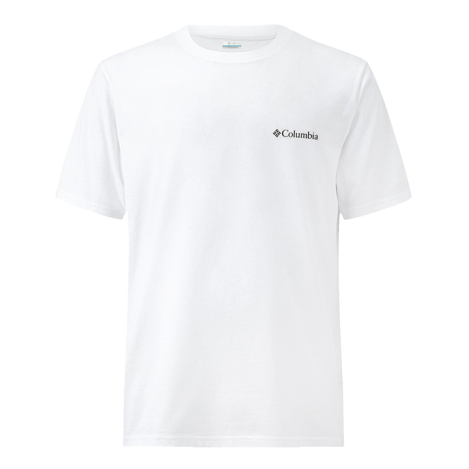 Columbia Kurzarmshirt Basic T-Shirt Logo™ mit Rundhalsausschnitt white 112