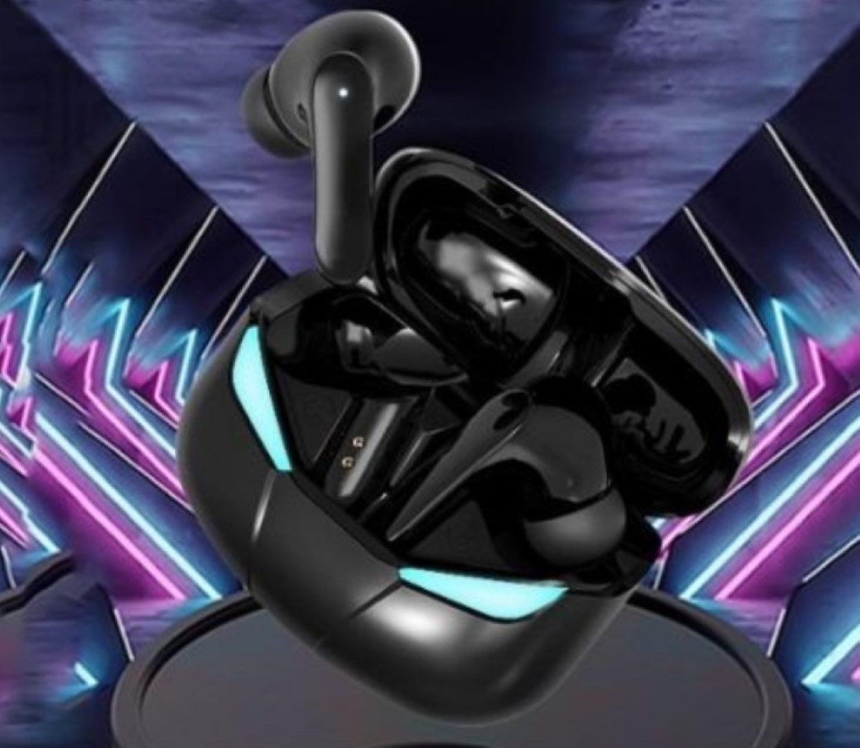 LA CUTE Bluetooth 5.0 True Wireless In-Ear Наушники mit HiFi-Sound Bluetooth-Kopfhörer (Gaming in ear Наушники, Siri, Bixby, Google, Alexa, A2DP Bluetooth, HFP, HSP, AVRCP, Automatisches Pairing, HiFi-Sound, 20 Stunden Akkulaufzeit)