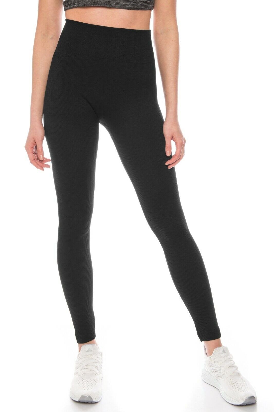 Leggings Fleece Rippstrick Winter Thermo leicht wärmend Thermoleggings