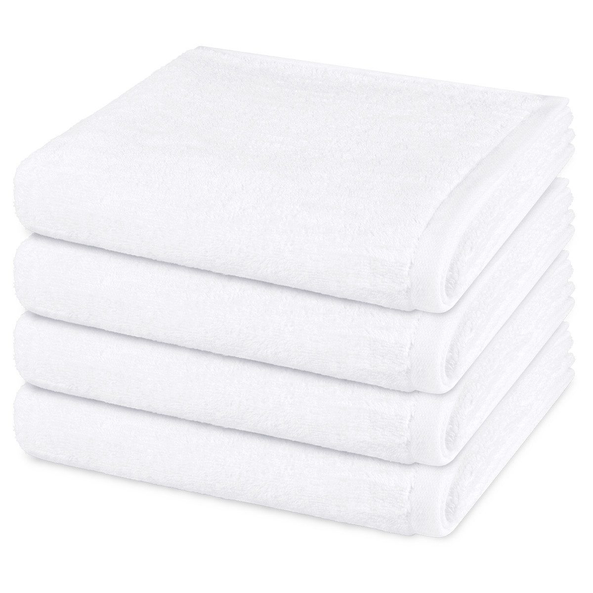 ROSS Handtuch Set Premium, Walkfrottee (Spar-Set, 4-St), 4 X Handtuch im Set - Baumwolle - Saugstark