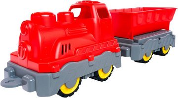 BIG Spielzeug-Lokomotive BIG Power Worker Mini Zug mit Wagon, Made in Germany