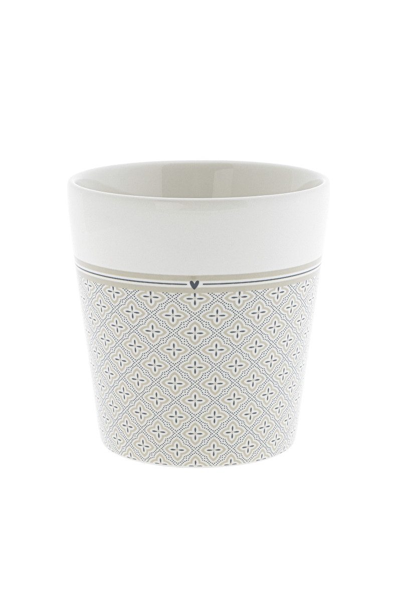Geschirr-Set Becher - LITTLE MOSAIK - weiß