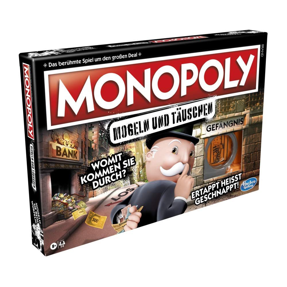Hasbro Spiel Monopoly Mogeln & Täuschen, Monopoly Mogeln & Täuschen