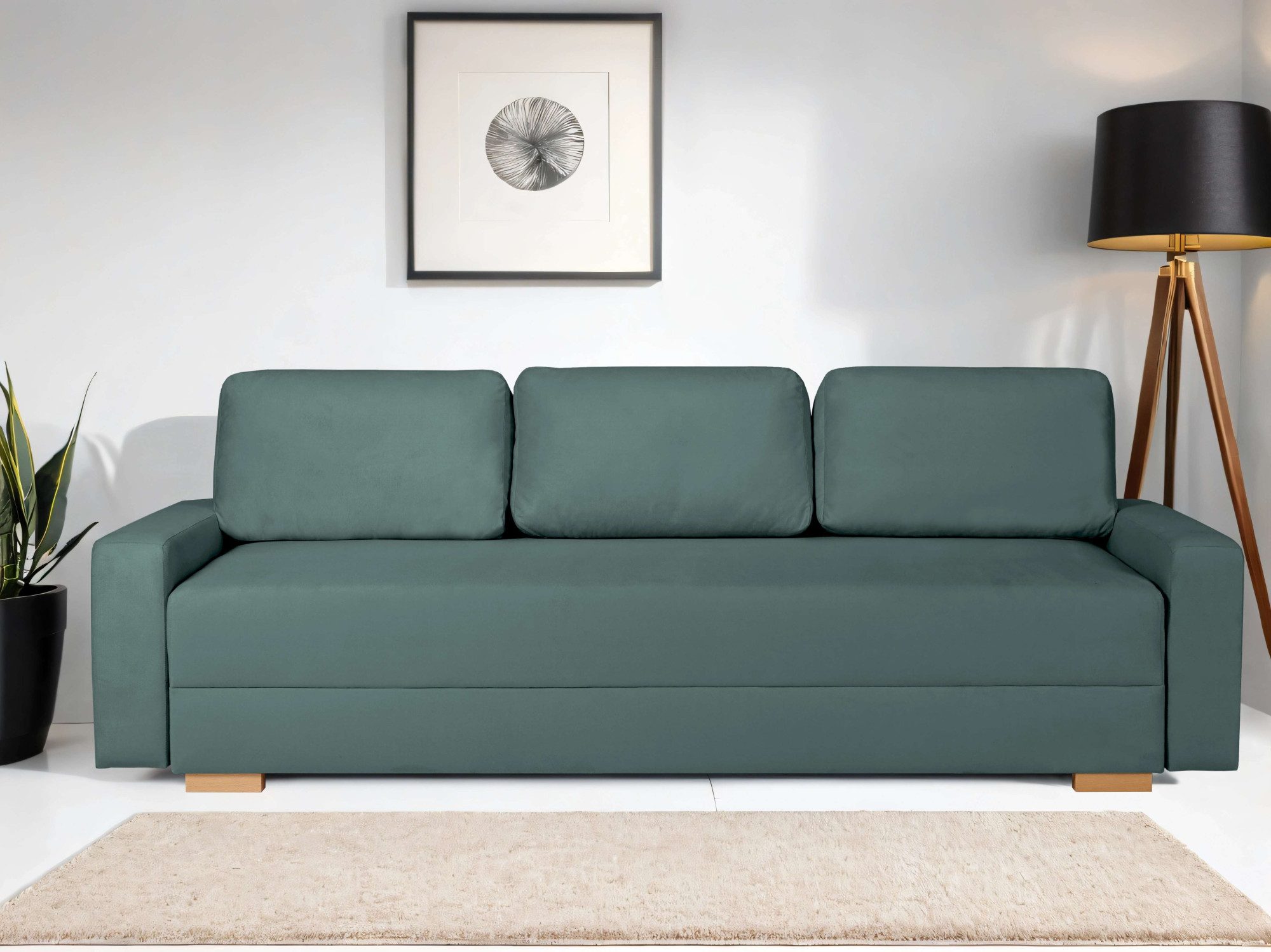 INOSIGN 3-Sitzer SHERIDIAN Schlafsofa mit Bettkasten, günstig online kaufen