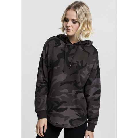 URBAN CLASSICS Kapuzenpullover Damen Ladies Oversized Camo Hoody (1-tlg)