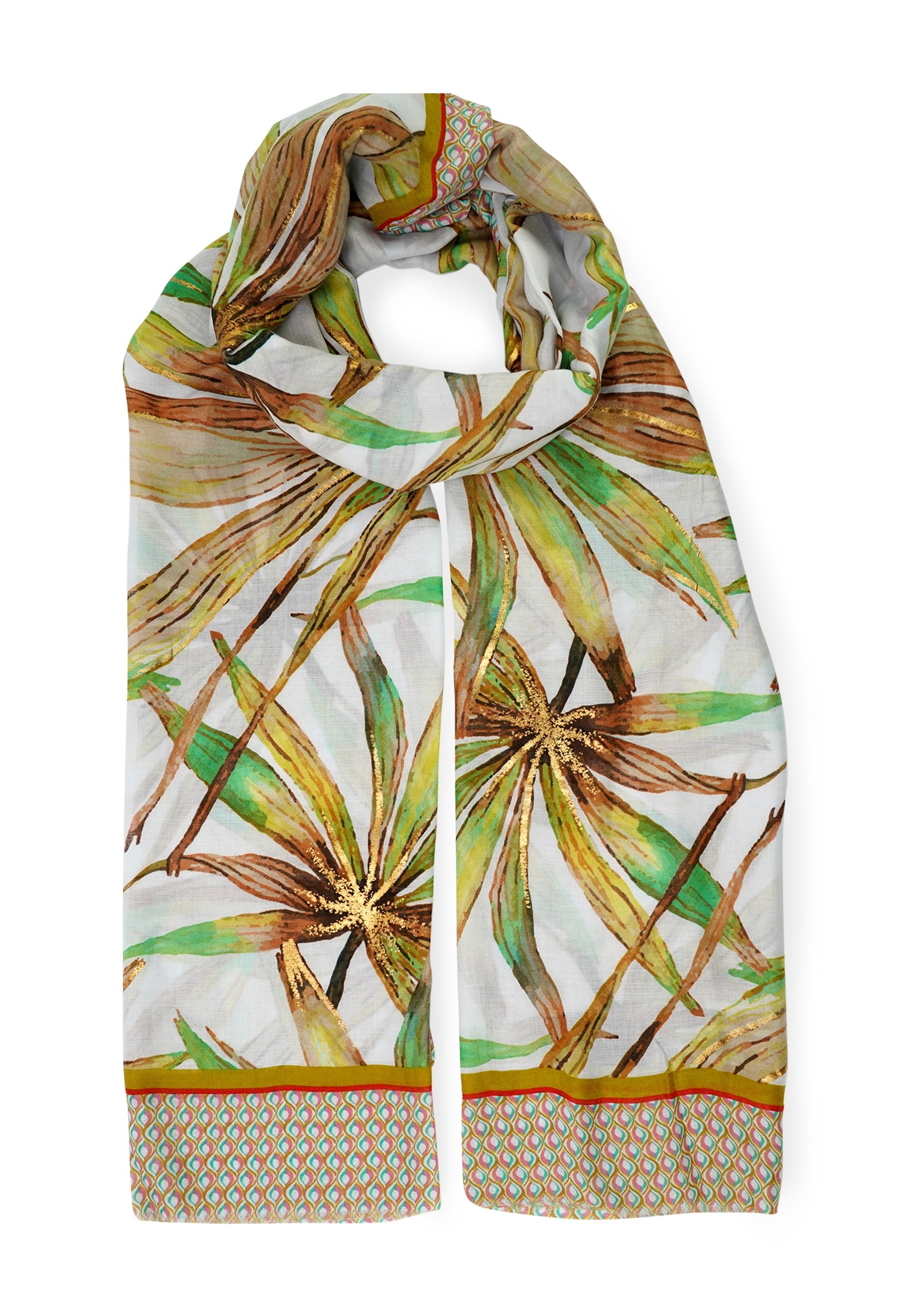 Harpa Modeschal SOLLA, mit floralem Muster