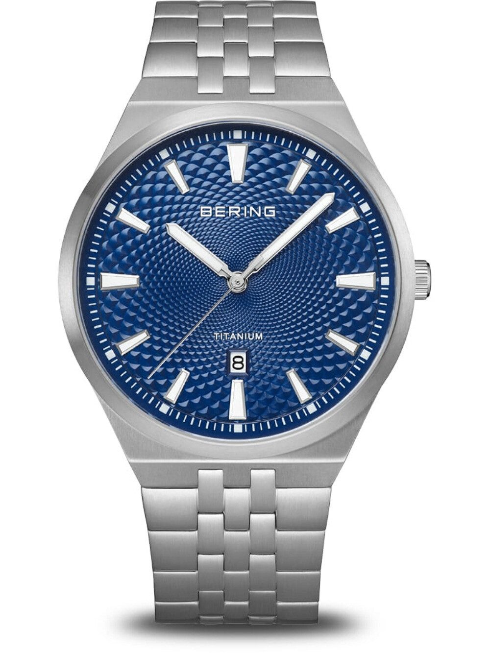 Bering Quarzuhr Bering 16141-707 Herrenuhr Titanium 41mm 10ATM Bering 16141-707 Herrenuhr Titanium 41mm 10ATM