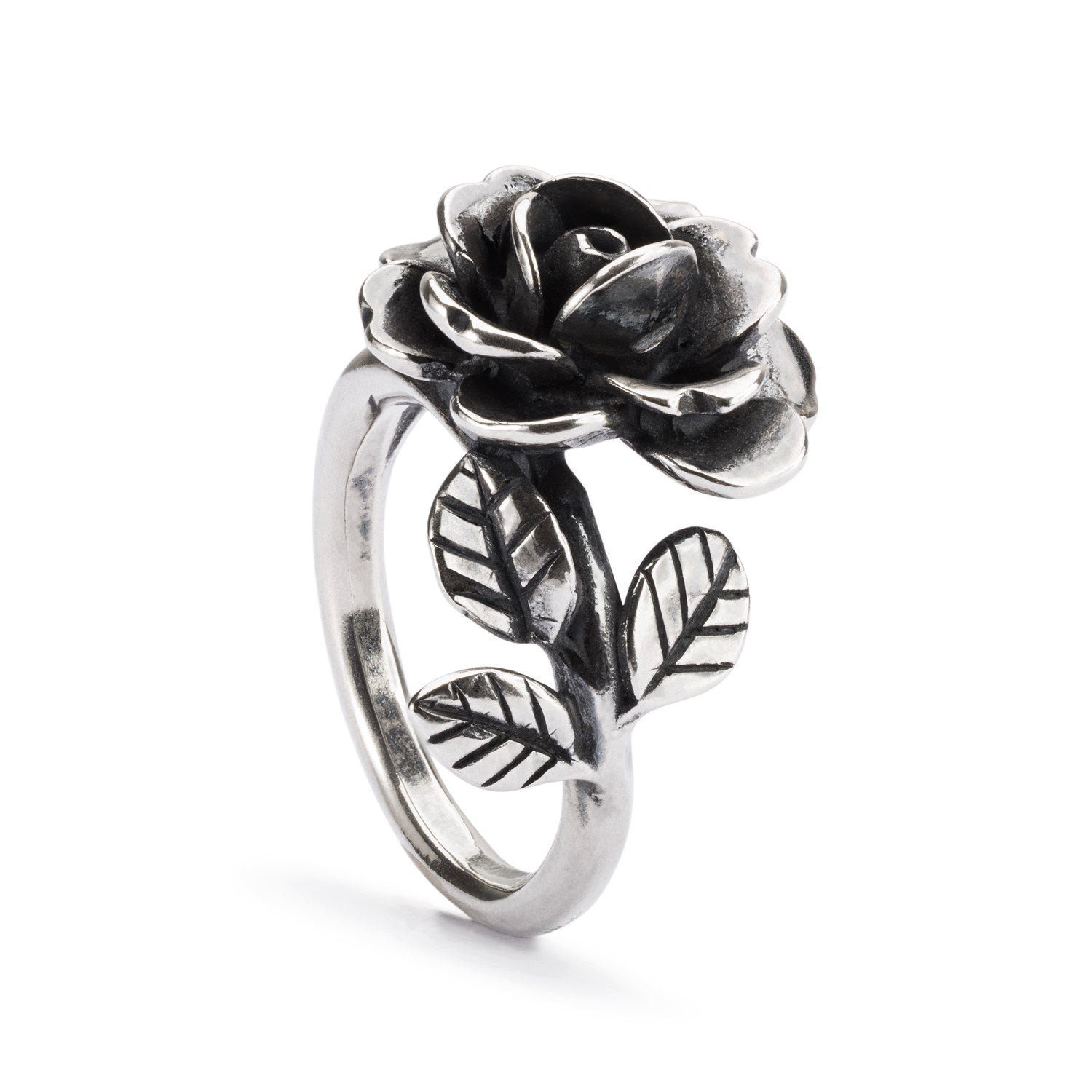 Trollbeads Fingerring Rose des Herzens Ring, TAGRI-00536