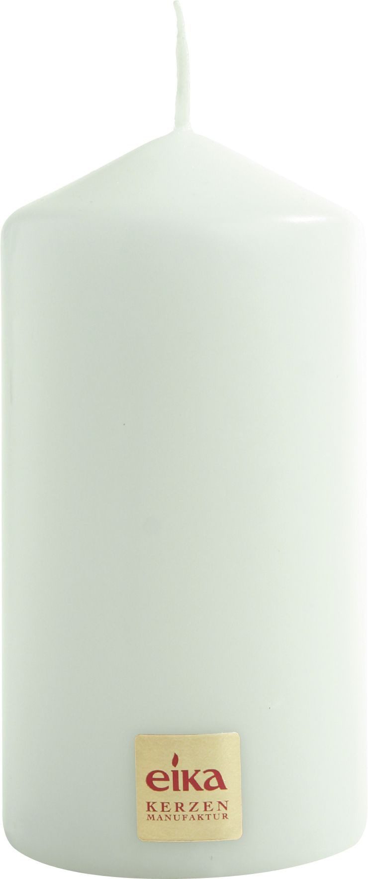 Eika Stumpenkerzen Set – 4 Stück, Paraffin Wachs, Burgund, 8x4 Cm, Brenndauer Ca. 15 Stunden