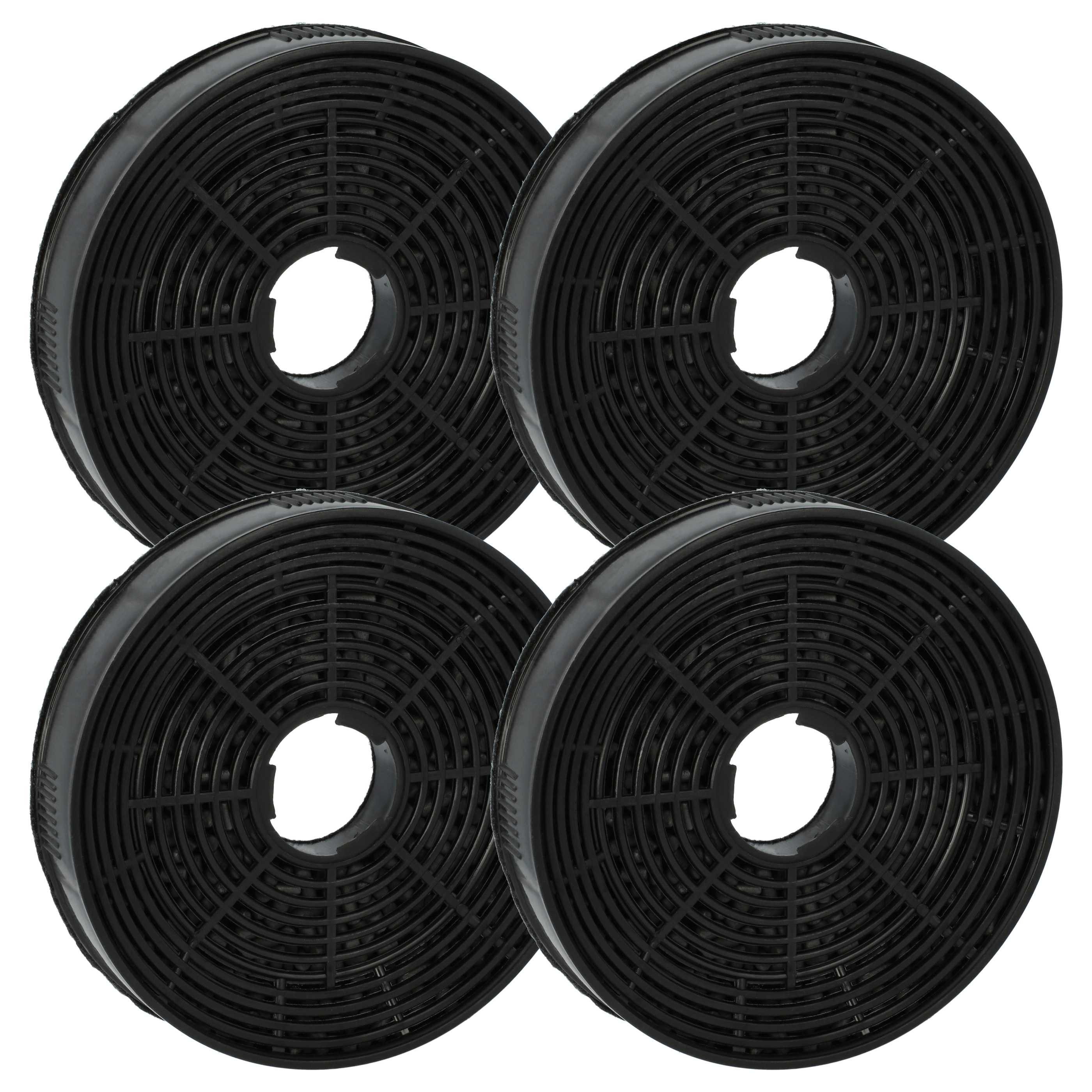 vhbw Aktivkohlefilter passend für Silverline AF 90, Delta, Kubik, Esty, KUL 1, Zubehör für Silverline AF 90 Delta Kubik Esty KUL 1