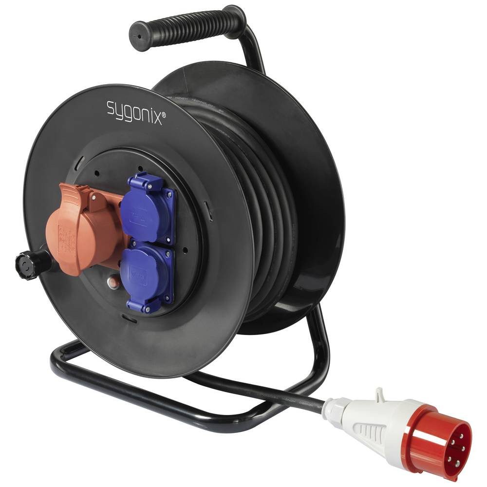 Sygonix CEE Kabeltrommel 25 m, IP44, günstig online kaufen