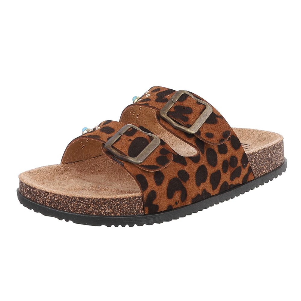 Ital-Design Bequeme Sandalen mit verstellbaren Riemen für Damen Pantolette günstig online kaufen